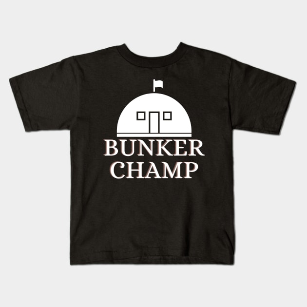 Bunker Champ Kids T-Shirt by Golfers Paradise